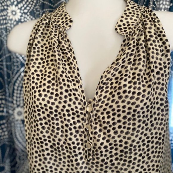 Cynthia Rowley Tops - Cynthia Rowley Sleeveless Silk Blouse